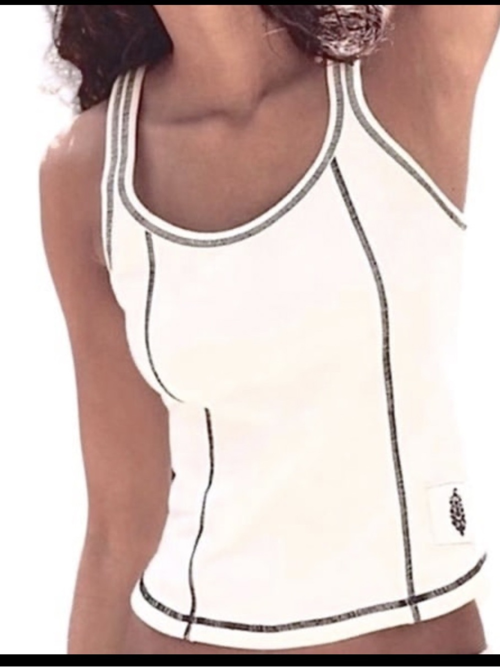 Free People Movement New Flow White with Black Stitch
Accent Tank Top